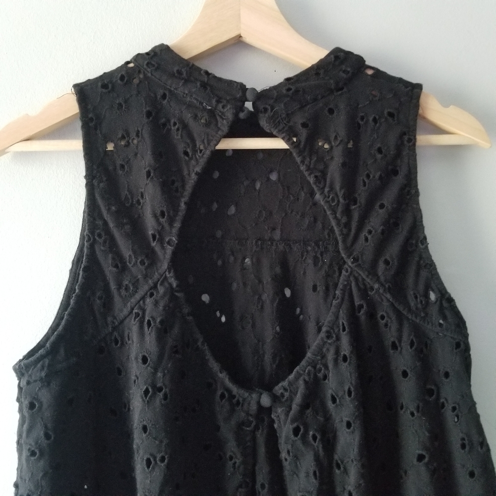 Free People Cupcake Mali Open Eyelet Top - Picture 6 of 9